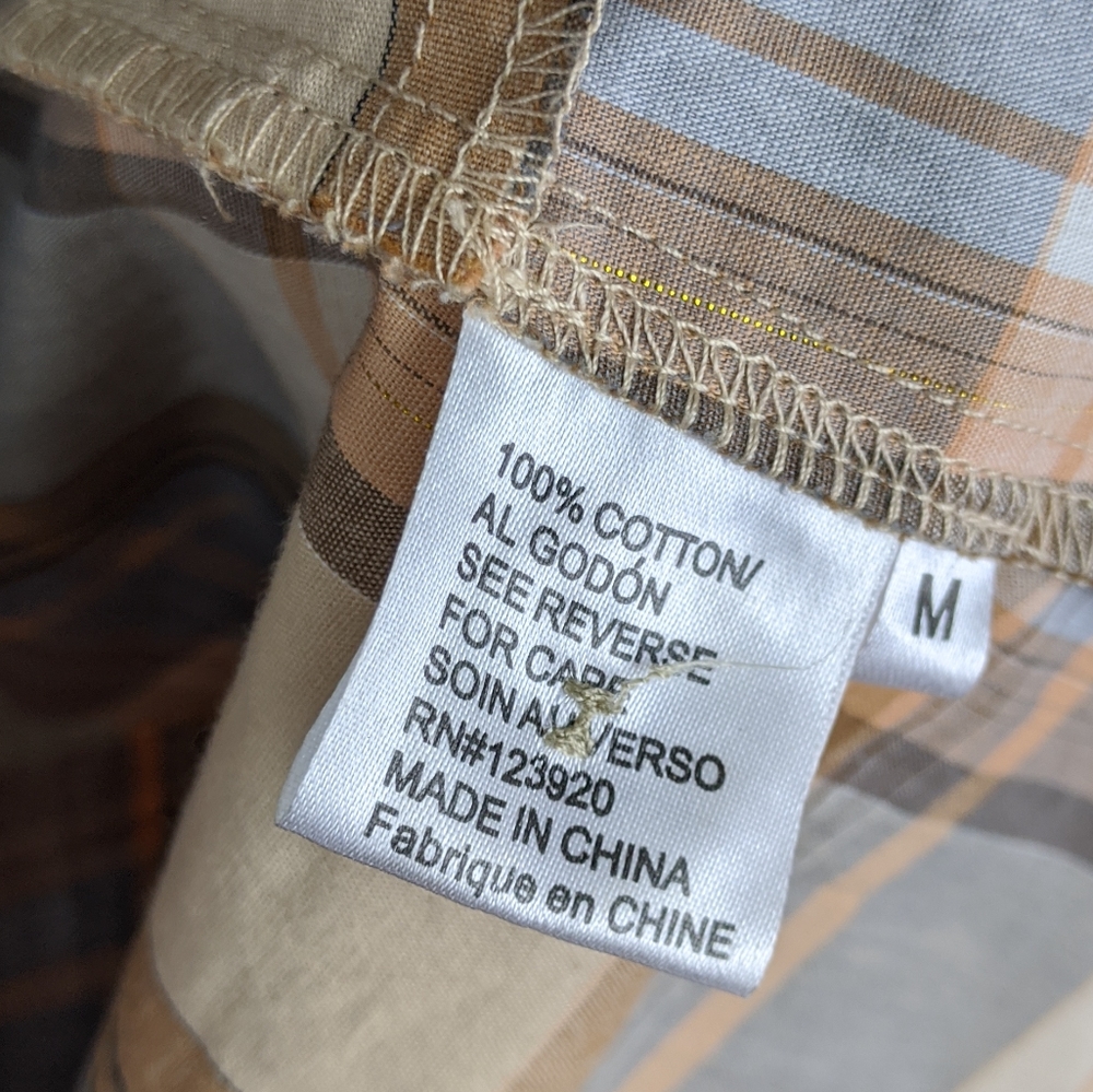 Anthropologie | Plaid Print Belted Dress-E88 - Picture 7 of 7